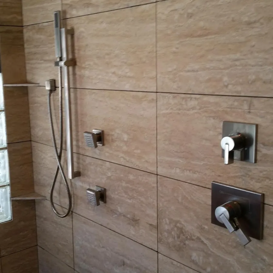 Shower fixture installation for Water Heater Replacement in East Pasadena